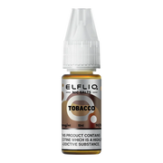 ElfLiq Tobacco 10ml nic salt vape juice bottle with smooth tobacco flavour